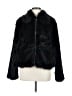 BTFBM 100% Polyester Black Faux Fur Jacket Size M - photo 1