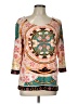 Style&Co Pink 3/4 Sleeve Top Size L - photo 1