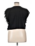 Aqua Black Short Sleeve Top Size XL - photo 2