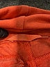 Athleta 100% Linen Solid Orange Cargo Shorts Size 8 - photo 3