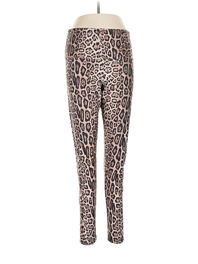 Pre-owned Onzie Leggings In Brown