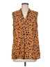 CAbi 100% Polyester Orange Sleeveless Blouse Size M - photo 1