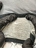 Nike Graphic Gray Short Sleeve Onesie 6-9 MO / 9 MO - photo 3