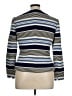 Anne Klein Stripes Blue Blazer Size 14 - photo 2