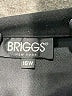 Briggs New York Solid Black Track Jacket Size 16 - photo 6