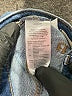 Madewell Hearts Blue Jeans Size 28 (tall) - photo 6