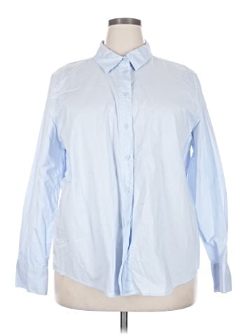 Banana Republic Factory Store Long Sleeve Button-Down Shirt (view 1)