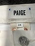 Paige White Jeans Size 24 waist - photo 7