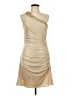 Betsy & Adam Tan Cocktail Dress Size 12 - photo 1