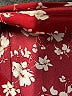 Unbranded 100% Polyester Floral Burgundy 3/4 Sleeve Blouse Size XXL - photo 7