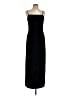 Alex Evenings Solid Black Cocktail Dress Size 10 - photo 1