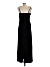 Alex Evenings Solid Black Cocktail Dress Size 10 - photo 2