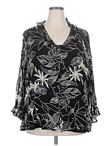 Avenue 3/4 Sleeve Blouse (view 1)