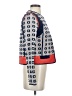 Tory Burch Print Blue Jacket Size 2 - photo 4