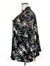 Avenue 100% Polyester Black 3/4 Sleeve Blouse Size 30 - 32 Plus - photo 5