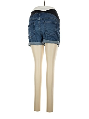 Isabel Maternity Denim Shorts (view 2)