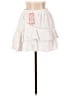 Shein Solid White Casual Skirt Size 6 - photo 2