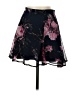 Lucca Couture 100% Polyester Floral Black Casual Skirt Size XS - photo 1