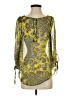 Julienne W. 100% Silk Yellow Blouse Size S - photo 1