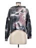 Hippie Rose Tie-dye Gray Sweatshirt Size M - photo 1