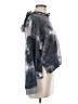 Hippie Rose Tie-dye Gray Sweatshirt Size M - photo 4