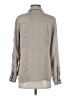 Banana Republic Monogram 100% Polyester Gray Long Sleeve Blouse Size 4 - photo 2