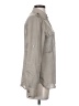 Banana Republic Monogram 100% Polyester Gray Long Sleeve Blouse Size 4 - photo 4