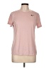 Nike 100% Polyester Pink Active T-Shirt Size L - photo 1