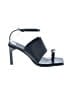 Cos 100% Leather Black Sandals Size 8 - photo 1