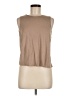 Lulus Tan Sleeveless T-Shirt Size M - photo 1