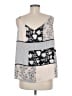 Calvin Klein 100% Polyester Silver Tank Top Size M - photo 2