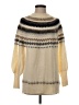 J.Crew Chevron-herringbone Tan Pullover Sweater Size S - photo 1