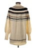 J.Crew Chevron-herringbone Tan Pullover Sweater Size S - photo 2