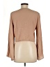 Dee Elly Tan Long Sleeve Blouse Size M - photo 2