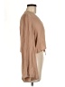 Dee Elly Tan Long Sleeve Blouse Size M - photo 4