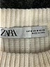 Zara Ivory Pullover Sweater Size M - photo 7