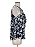 dalia 100% Polyester Floral Blue Tank Top Size M - photo 4