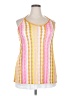 Wild Fable 100% Polyester Yellow Sleeveless Top Size XXL (estimated) - photo 1