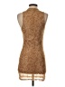 Motel 100% Polyester Paisley Brown Cocktail Dress Size S - photo 2