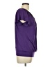 Wrapper Purple Short Sleeve Top Size L - photo 4