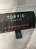 Torrid White Denim Jacket Size 2X Plus (2) - photo 6
