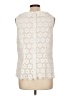 Talbots Ivory Sleeveless Blouse Size 10 - photo 2