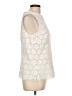 Talbots Ivory Sleeveless Blouse Size 10 - photo 4