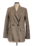 H&M Plaid Brown Blazer Size 10 - photo 1