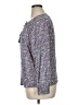 Style&Co Blue Long Sleeve Blouse Size XL - photo 5