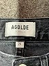 AGOLDE 100% Cotton Solid Black Jeans Size 24 waist - photo 7