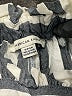 American Eagle Outfitters 100% Viscose Stripes Silver Casual Pants Size S - photo 7