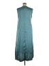 Unbranded 100% Polyester Solid Teal Blue Casual Dress Size XXL - photo 2