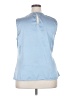 Halogen 100% Polyester Blue Sleeveless Blouse Size XXL - photo 2