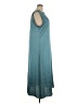 Unbranded 100% Polyester Solid Teal Blue Casual Dress Size XXL - photo 4